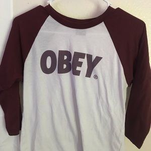 OBEY LONG-SLEEVE T SHIRT